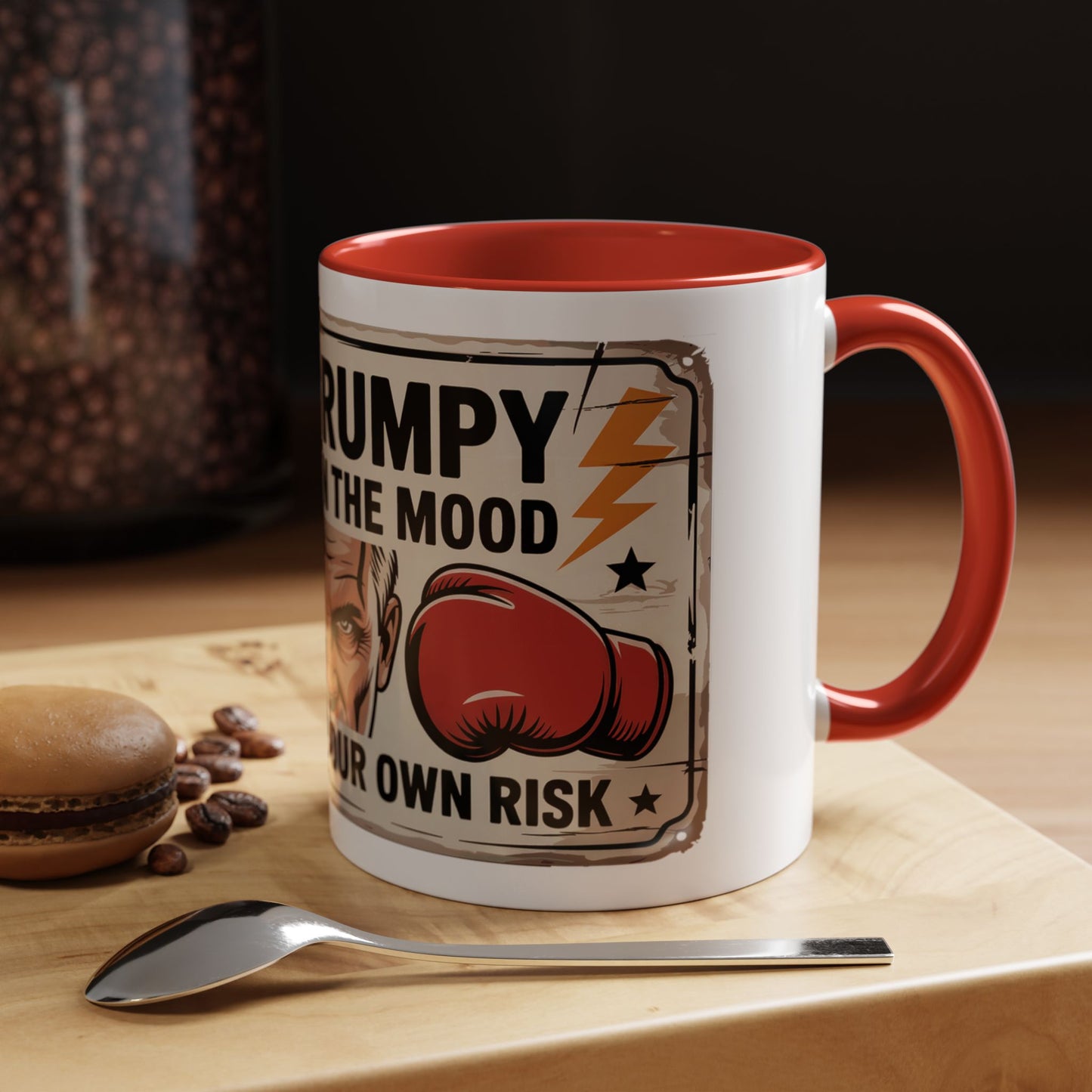 Old, Grumpy and Not in the Mood Ceramic Coffee Mug