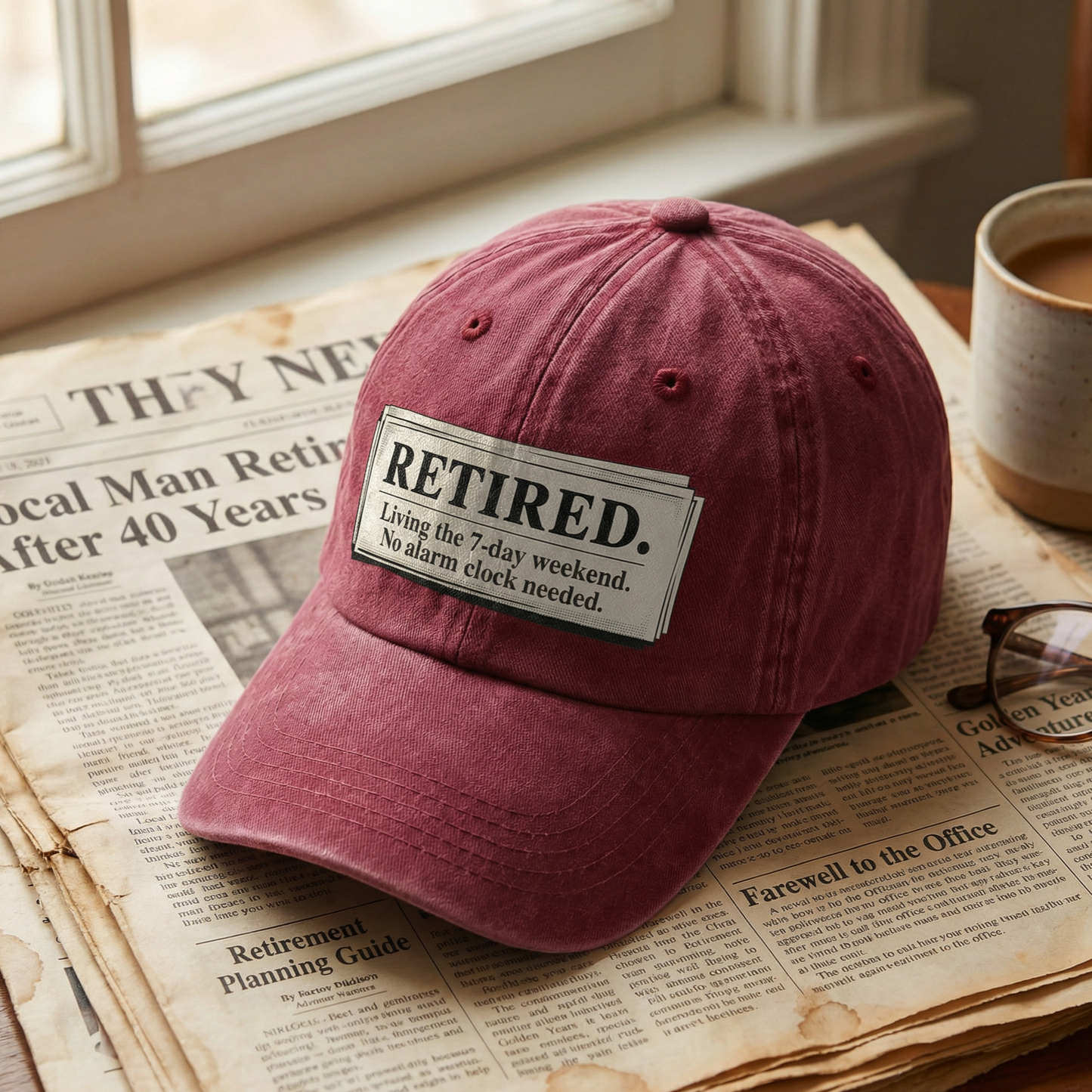 The "Breaking News" Cap - Living The 7-Day Weekend
