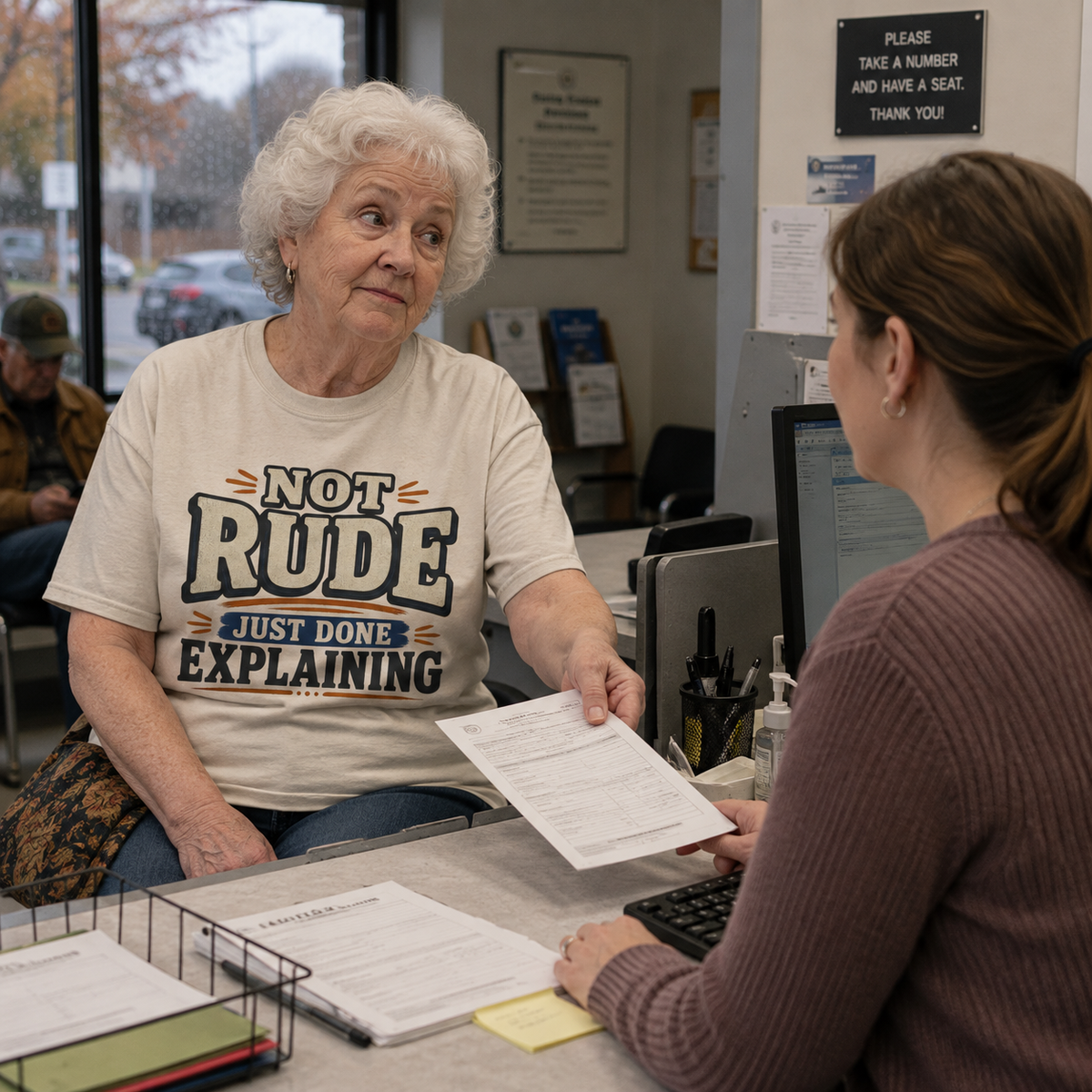 "Not Rude. Just Done Explaining" Vintage T-Shirt