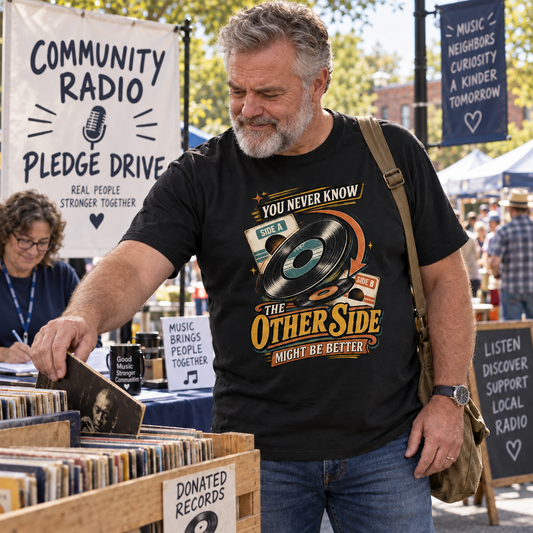"You Never Know. The Other Side Might Be Better" Vintage T-Shirt