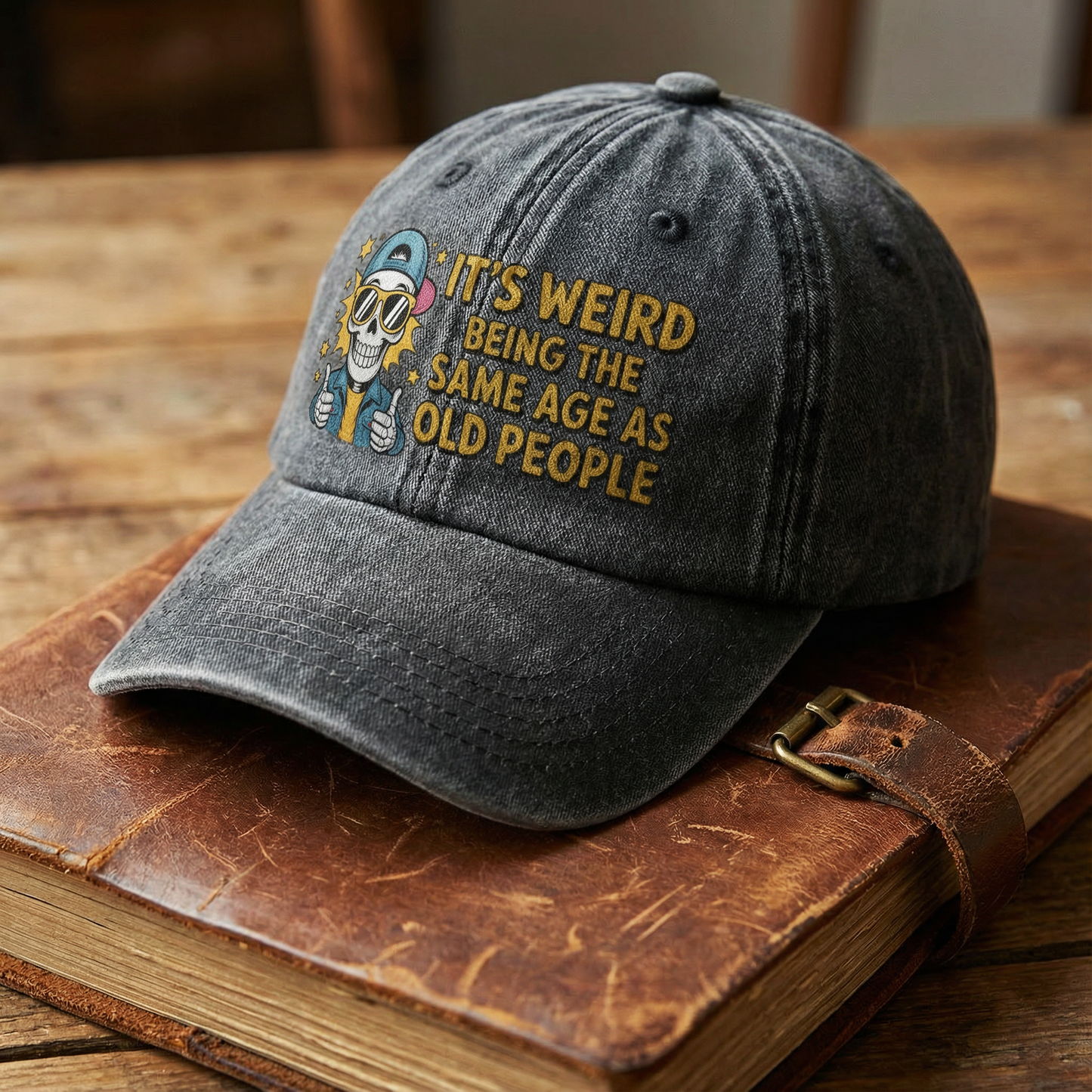 The "Forever Young" Cap - It's Weird Being The Same Age As Old People