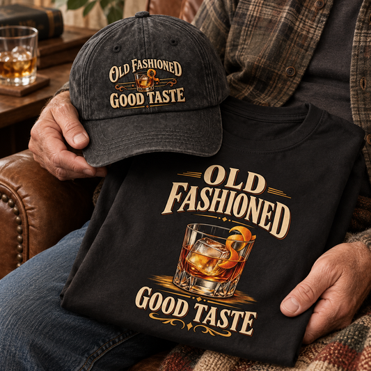 "Old Fashioned Good Taste" Vintage Washed Cap