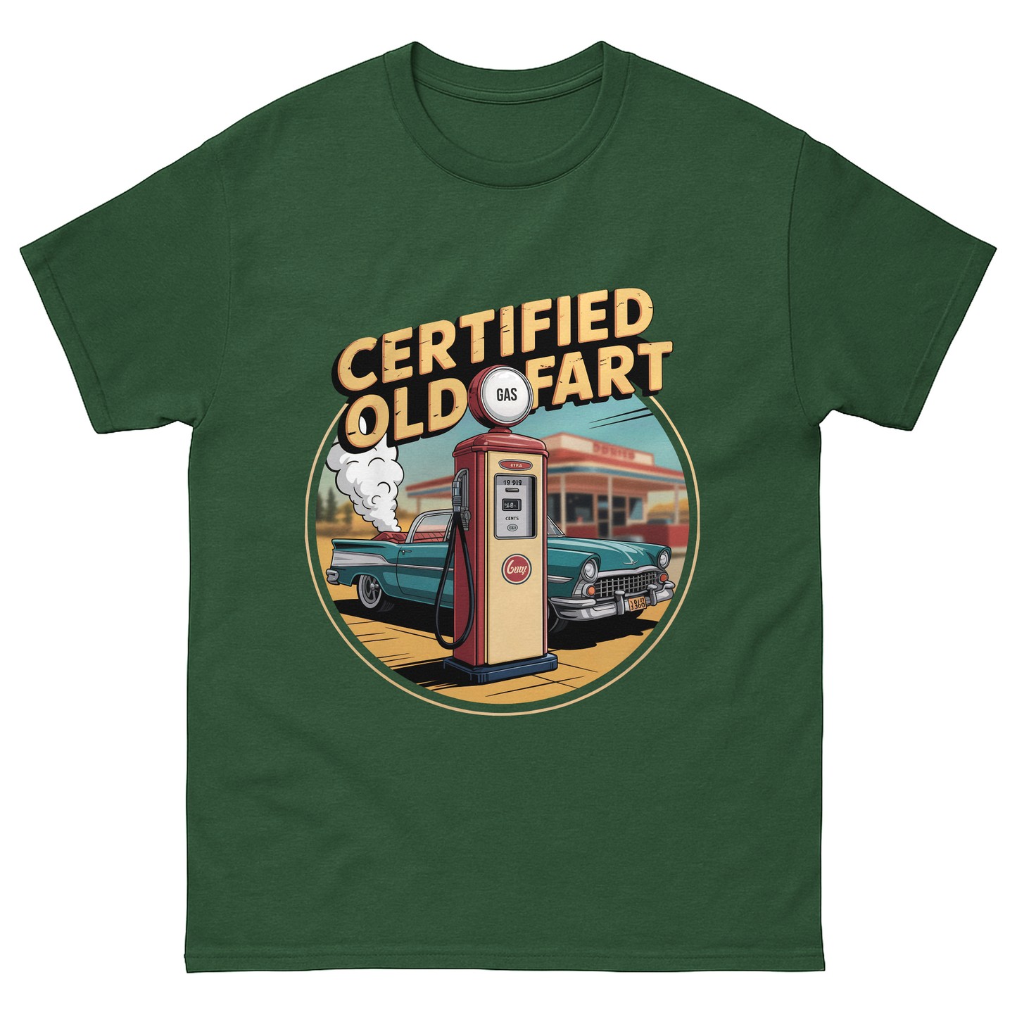 "Certified Old Fart" Vintage T-Shirt