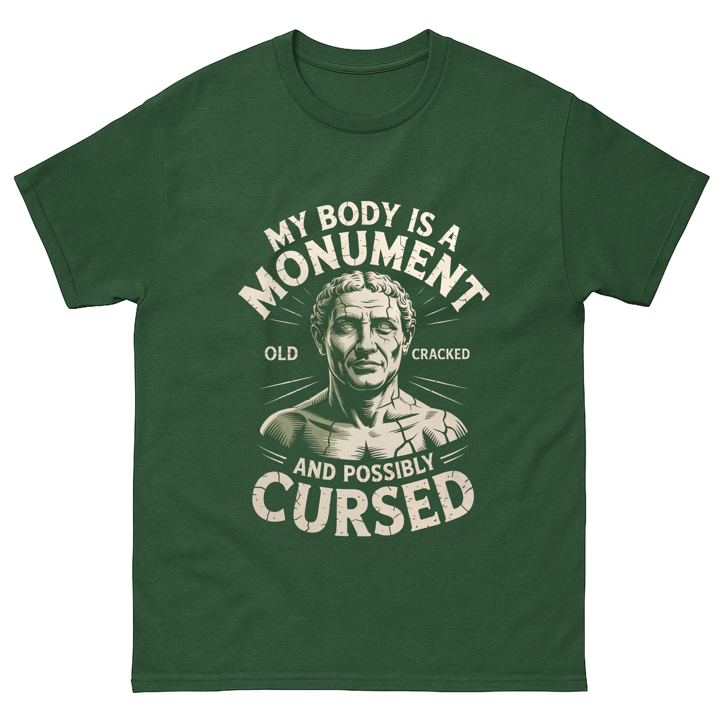 "My Body Is a Monument" Vintage T-Shirt