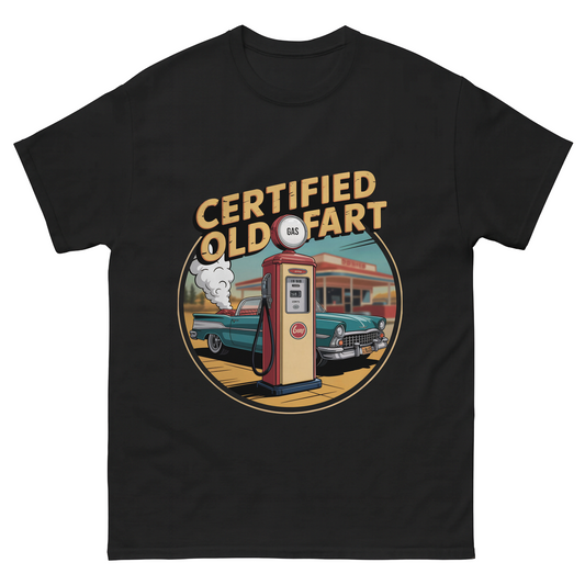 "Certified Old Fart" Vintage T-Shirt