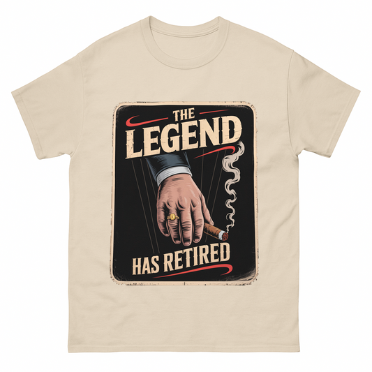 "The Legend Has Retired" Vintage T-Shirt