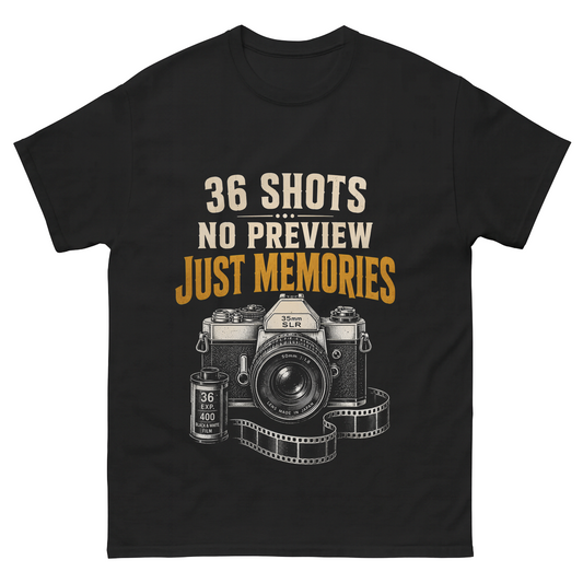 "36 Shots. No Preview. Just Memories" Vintage T-Shirt