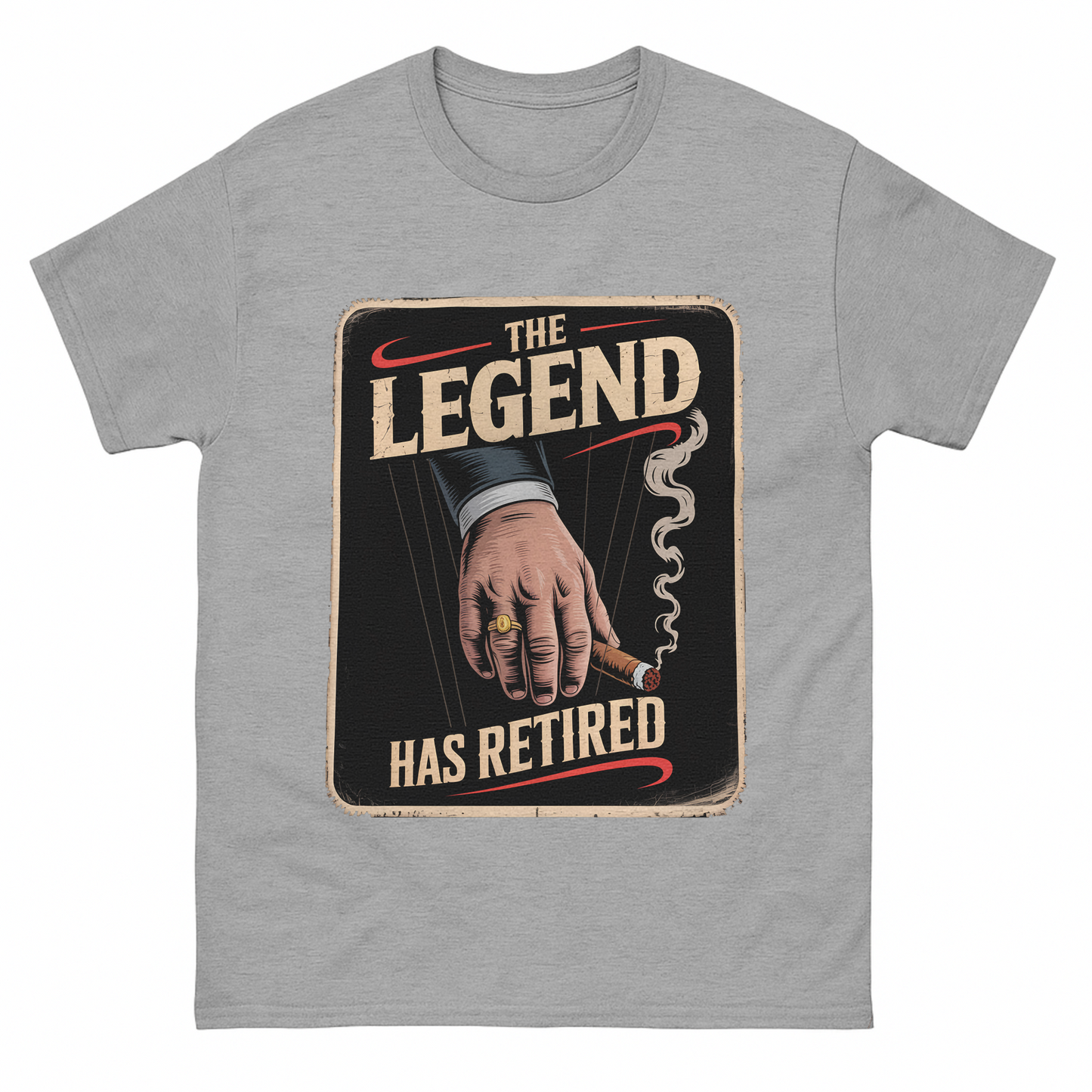 "The Legend Has Retired" Vintage T-Shirt