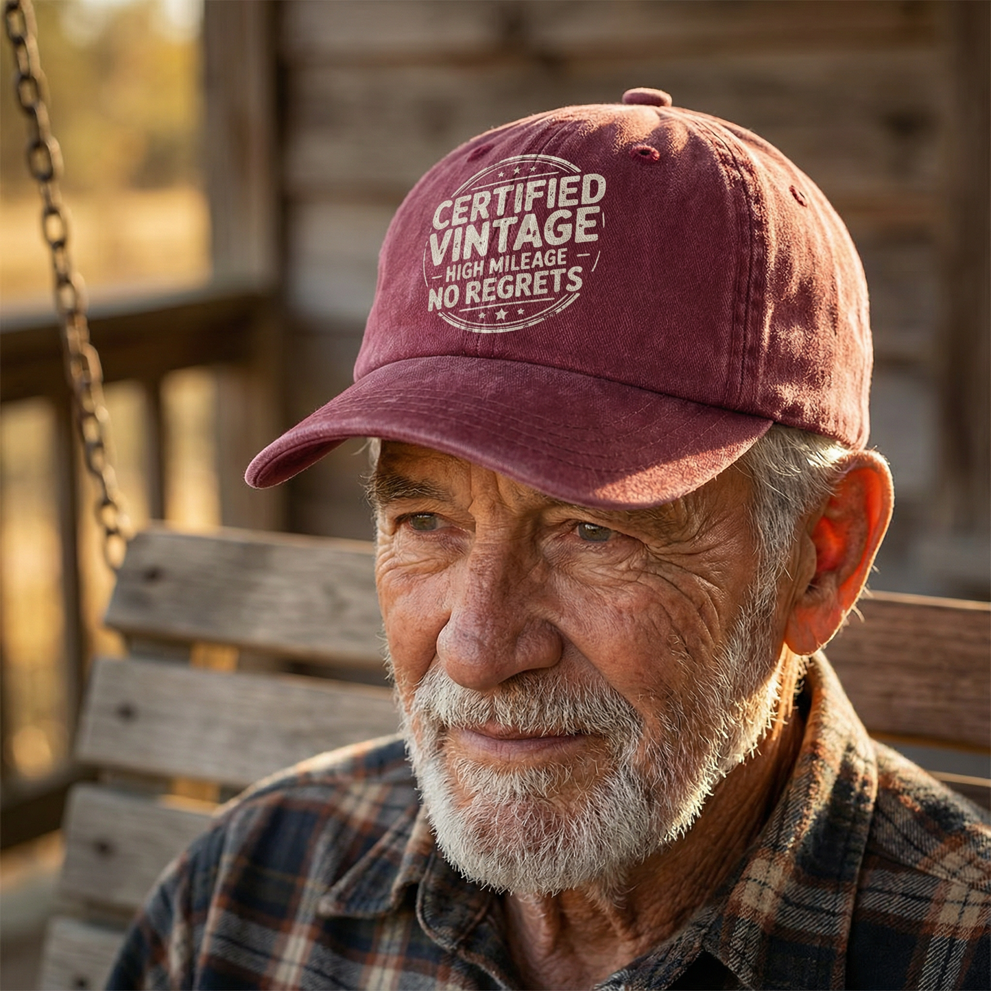 The "Certified Vintage" Cap - High Mileage, No Regrets