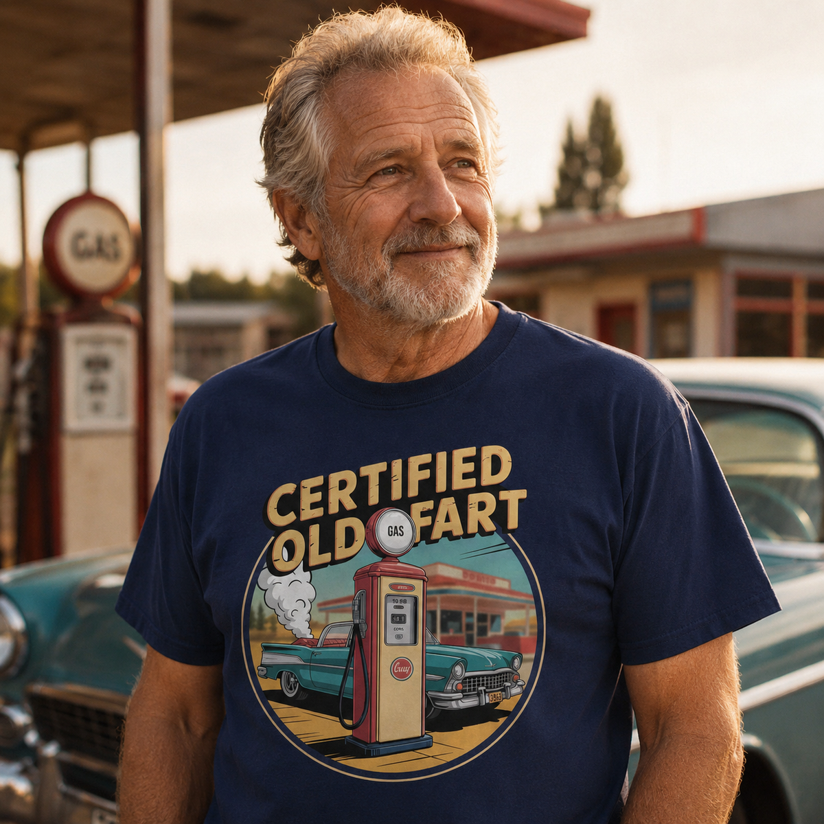 "Certified Old Fart" Vintage T-Shirt