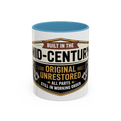 Built in the Mid-Century, Original Unrestored Ceramic Coffee Mug