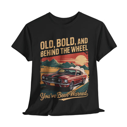 "Old, Bold, and Behind the Wheel – You’ve Been Warned" Vintage T-Shirt