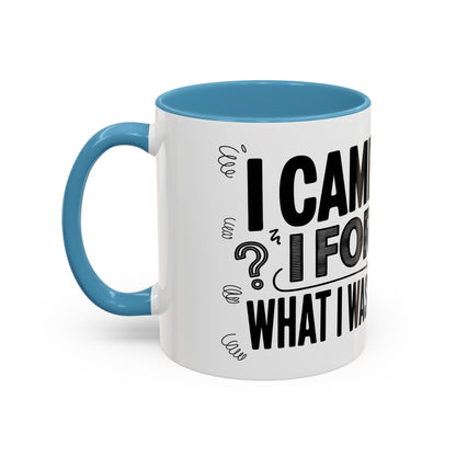 I Came, I Saw, I Forgot What I Was Doing Ceramic Coffee Mug