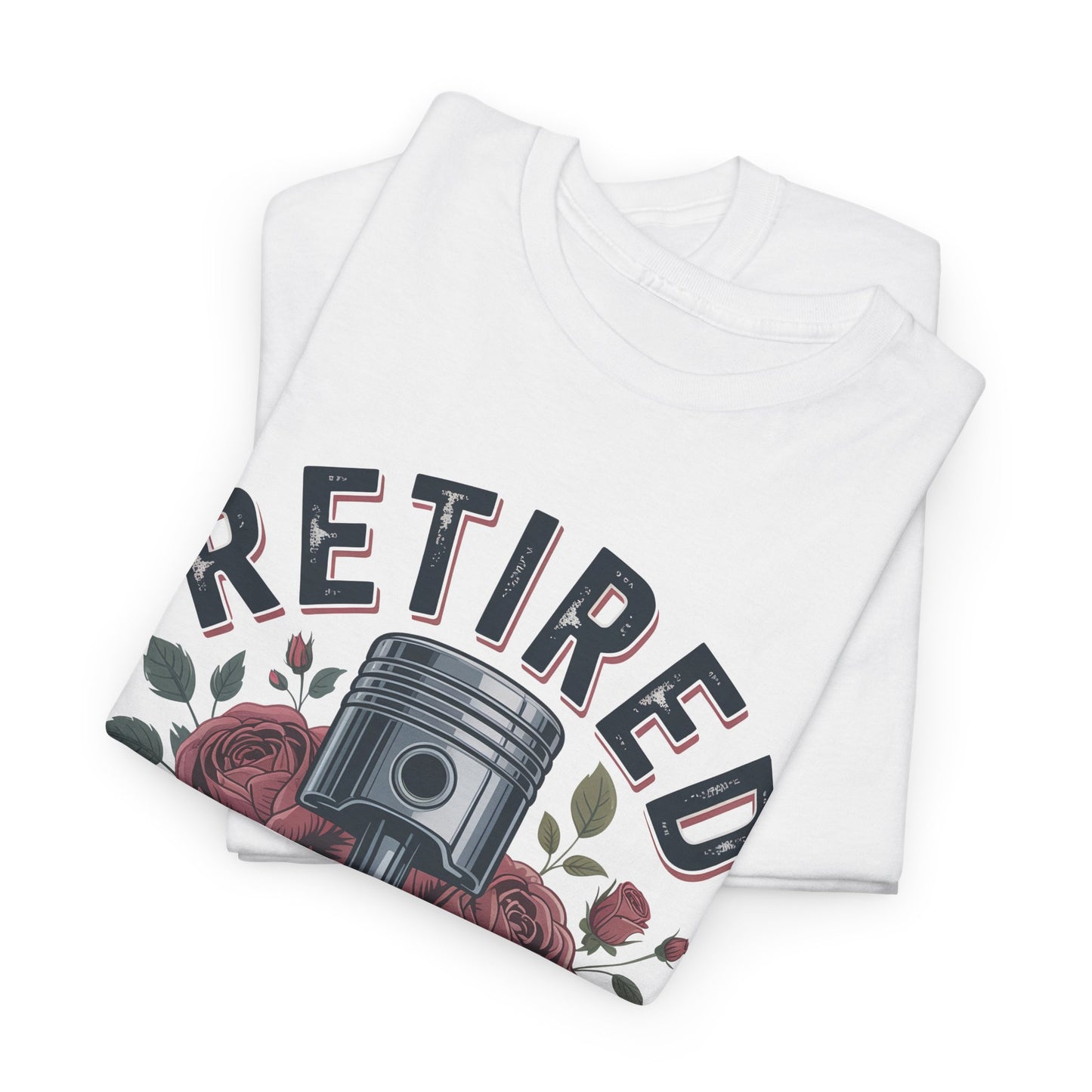"Retired Rebuilt Body Contains Aftermarket Parts" Vintage T-Shirt