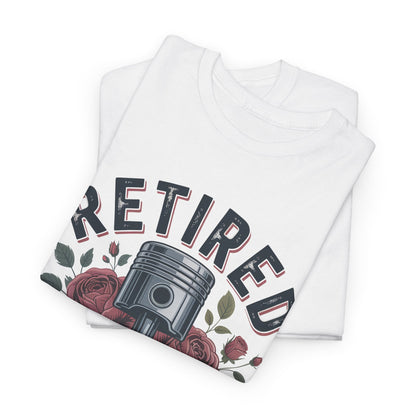 "Retired Rebuilt Body Contains Aftermarket Parts" Vintage T-Shirt