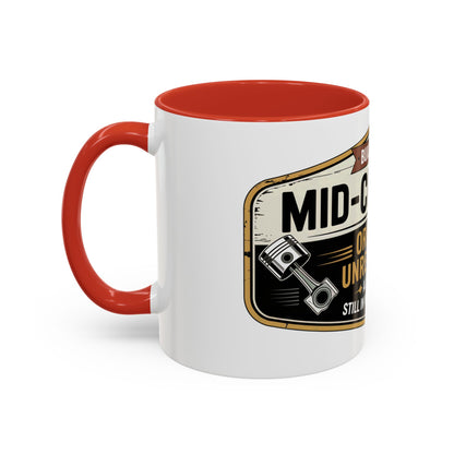 Built in the Mid-Century, Original Unrestored Ceramic Coffee Mug