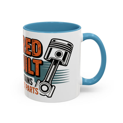 Retired and Rebuilt. Body Contains Aftermarket Parts Ceramic Coffee Mug