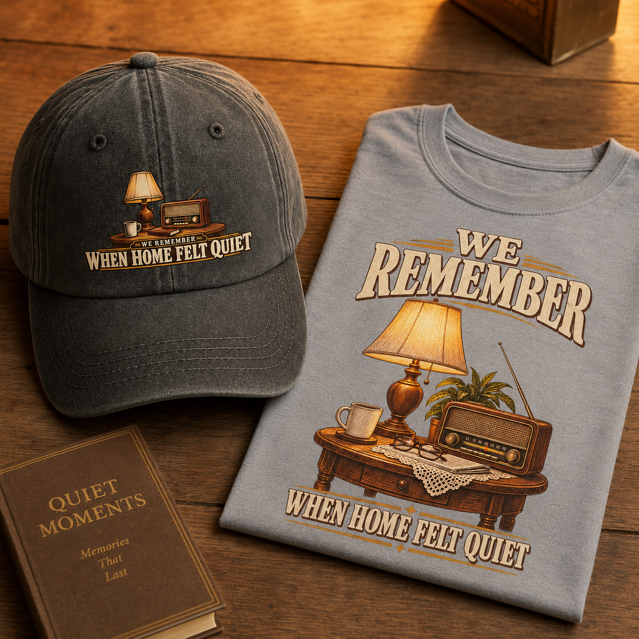 "We Remember When Home Felt Quiet" Vintage T-Shirt