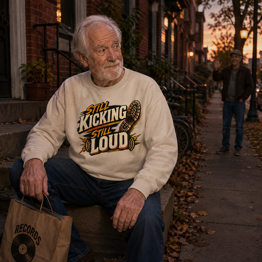 "Still Kicking Still Loud" Vintage Sweatshirt