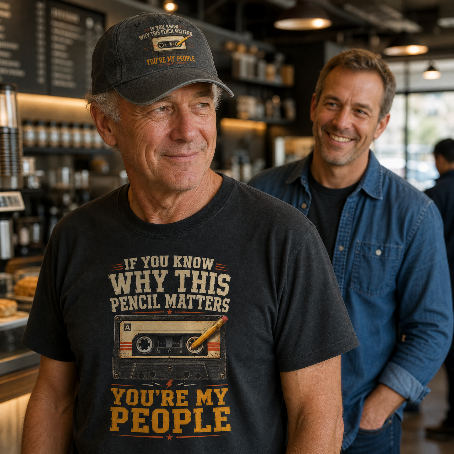"If You Know Why This Pencil Matters, You're My People" Vintage T-Shirt