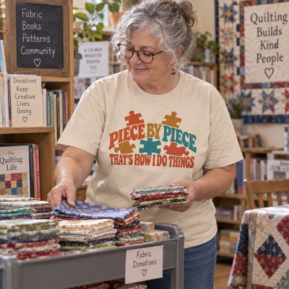 "Piece By Piece. That's How I Do Things" Vintage T-Shirt