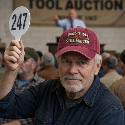 "Good Tools Still Matter" Vintage Washed Cap