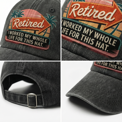 The "Lifetime Achievement" Sunset Motel Retro Cap