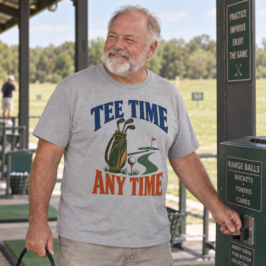 "Tee Time Any Time" Vintage T-Shirt