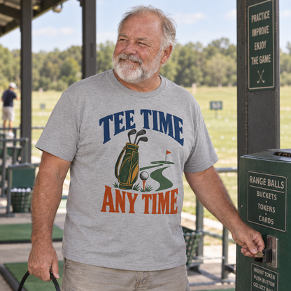 "Tee Time Any Time" Vintage T-Shirt