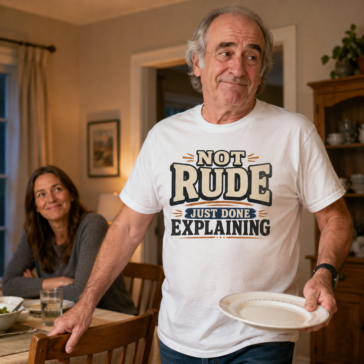 "Not Rude. Just Done Explaining" Vintage T-Shirt