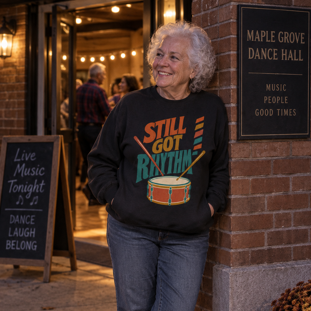 "Still Got Rhythm" Vintage Sweatshirt