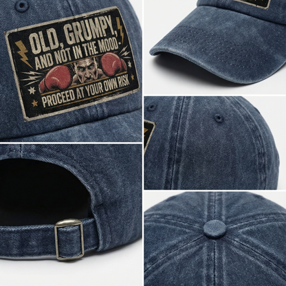 The "Proceed At Your Own Risk" Cap - Old & Grumpy Edition