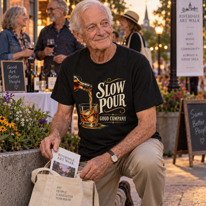 "Slow Pour. Good Company" Vintage T-Shirt