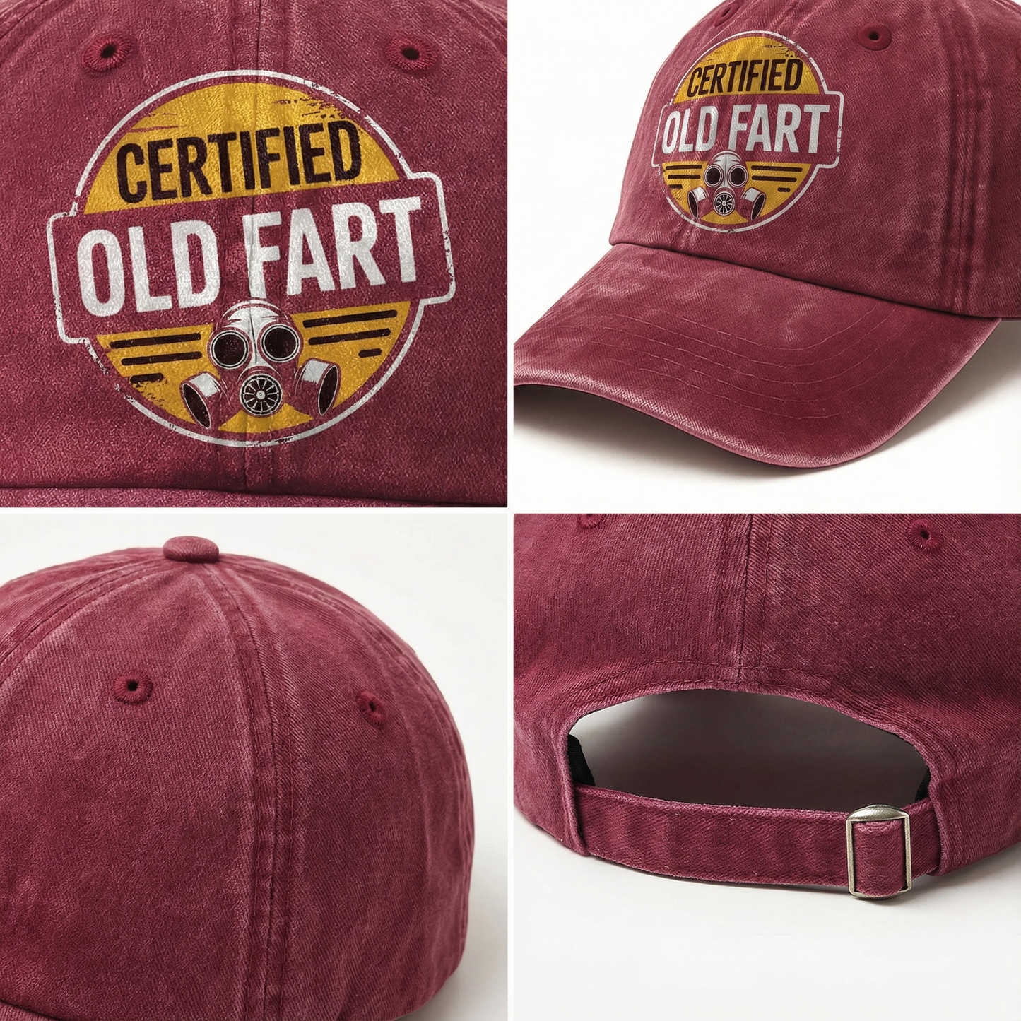The "Certified Old Fart" Cap - Handle With Caution