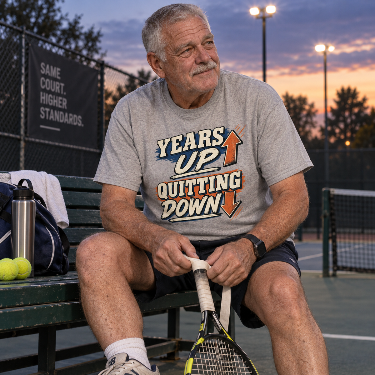 "Years Up. Quitting Down" Vintage T-Shirt