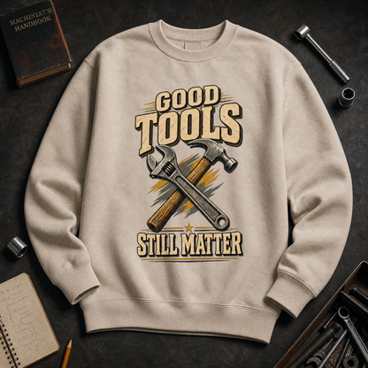 "Good Tools Still Matter" Vintage Sweatshirt