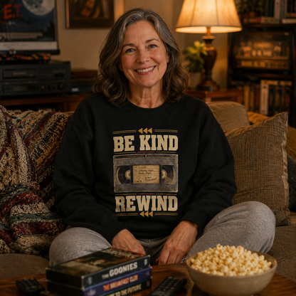 "Be Kind Rewind" Vintage Sweatshirt