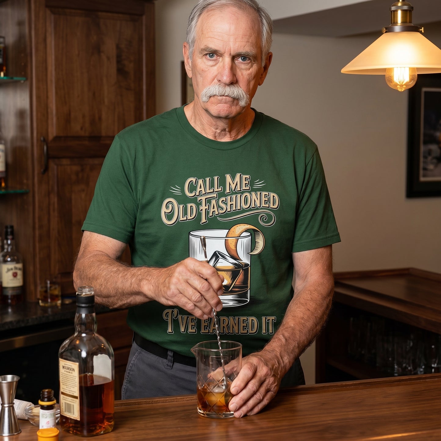 "Call Me Old Fashioned. I’ve Earned It" Vintage T-Shirt