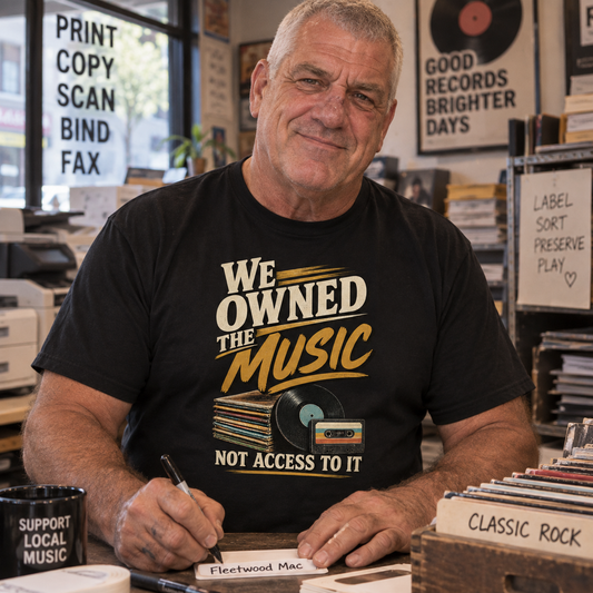 "We Owned The Music. Not Access To It" Vintage T-Shirt