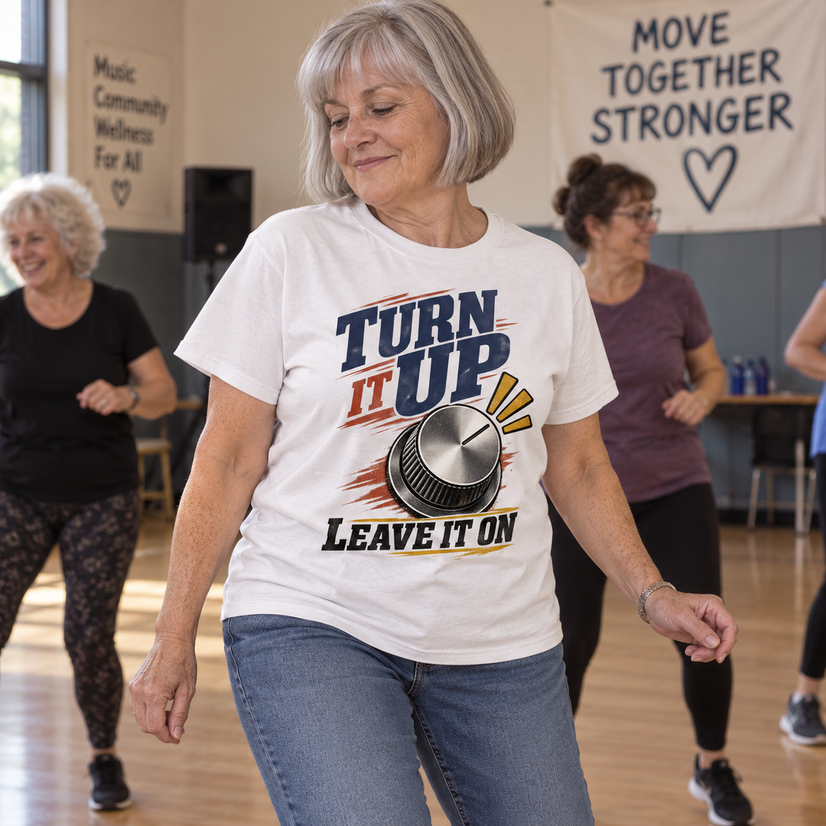 "Turn It Up. Leave It On" Vintage T-Shirt