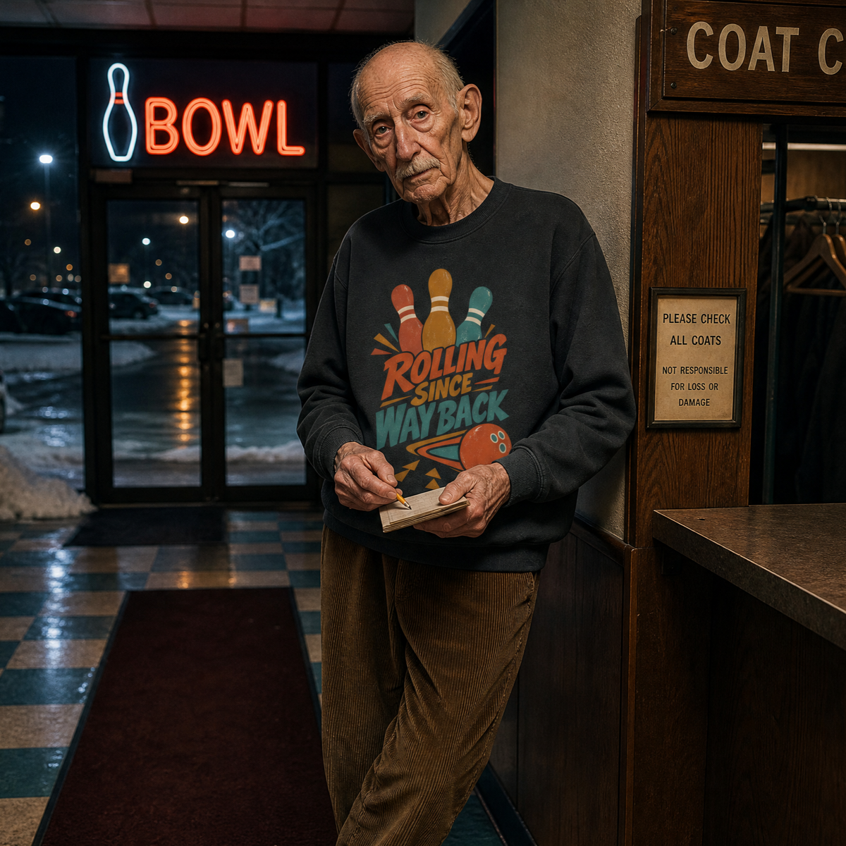 "Rolling Since Way Back" Vintage Sweatshirt