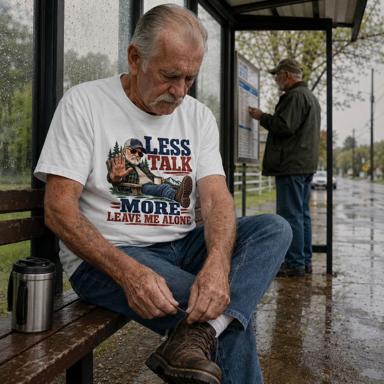 "Less Talk More Leave Me Alone" Vintage T-Shirt