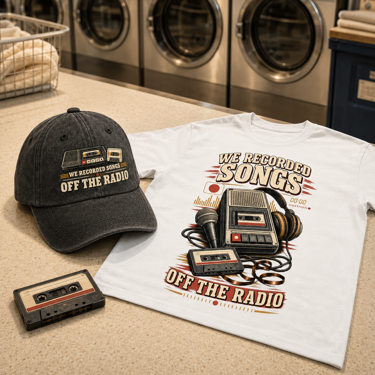 "We Recorded Songs Off The Radio" Vintage T-Shirt