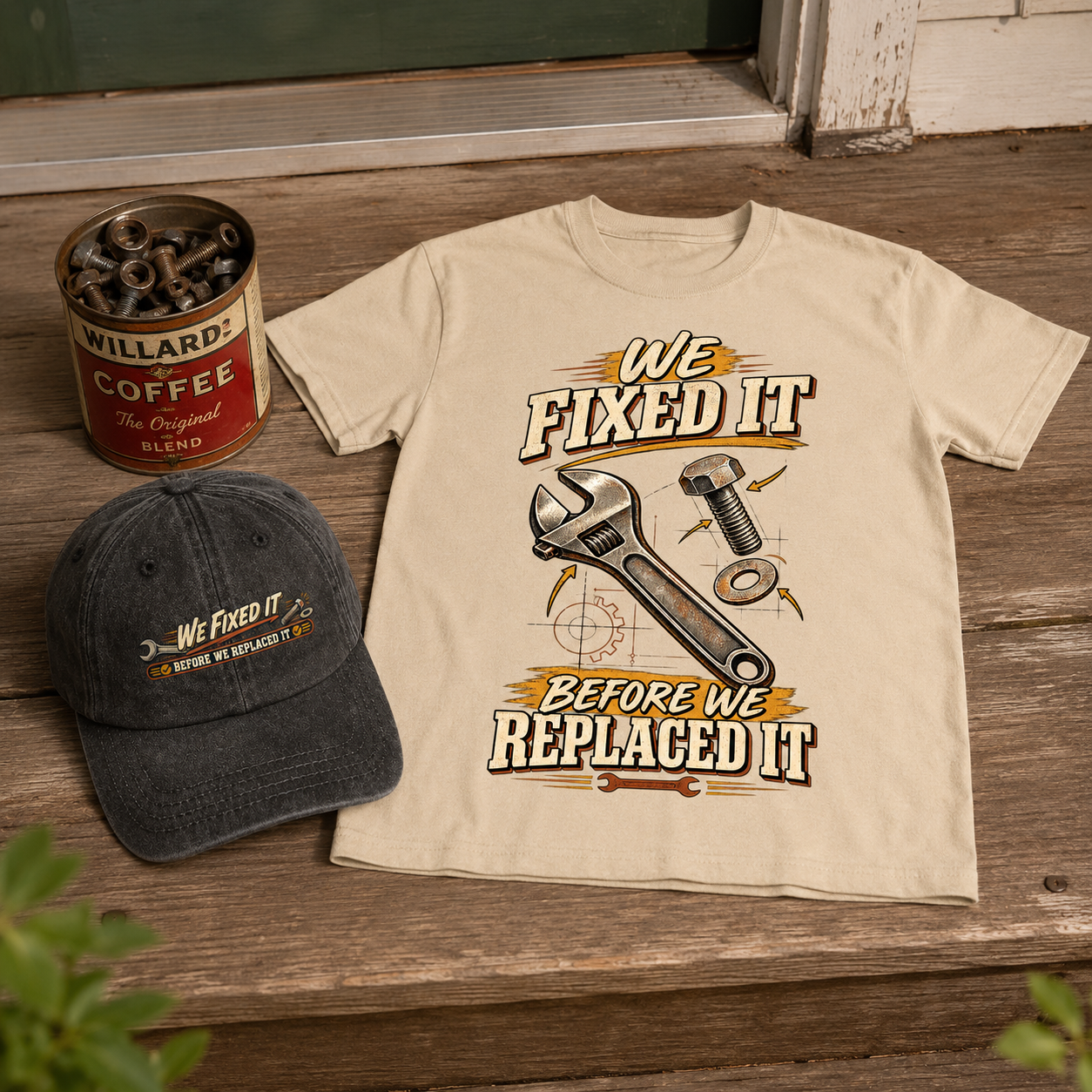 "We Fixed It Before We Replaced It" Vintage T-Shirt