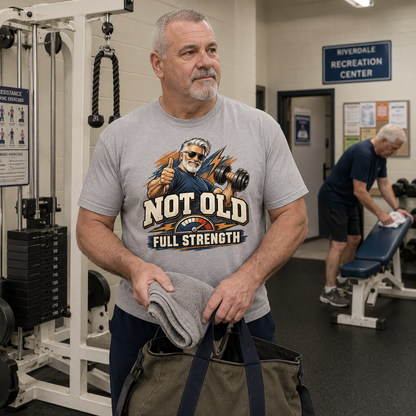 "Not Old. Full Strength" Vintage T-Shirt