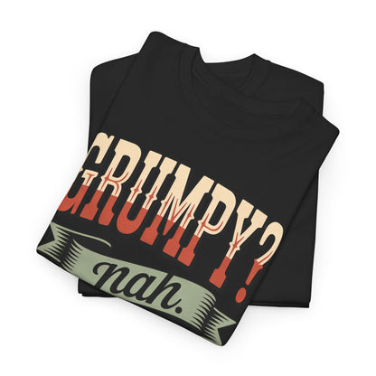 "Grumpy? Nah. Just Allergic to BS" Vintage T-Shirt