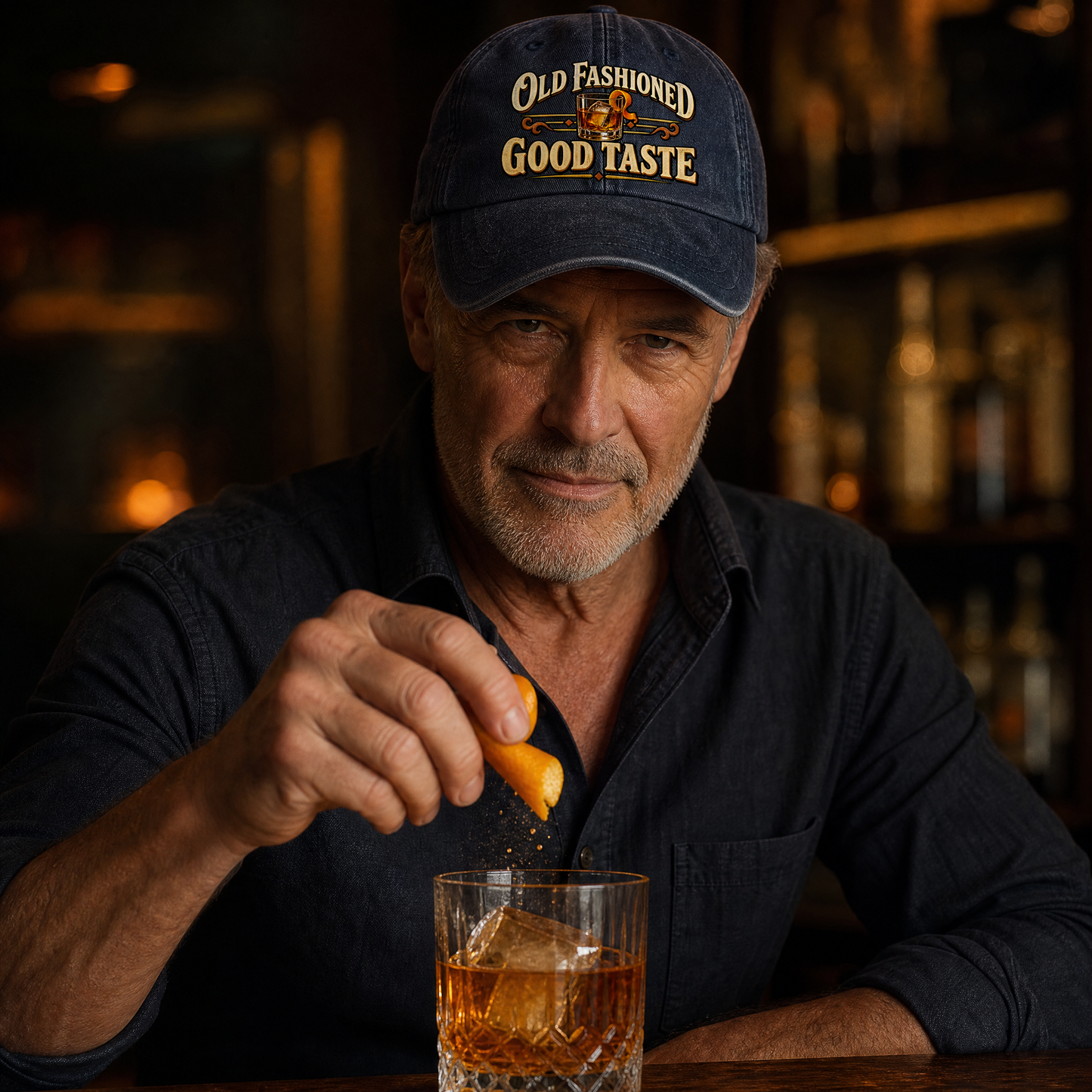 "Old Fashioned Good Taste" Vintage Washed Cap