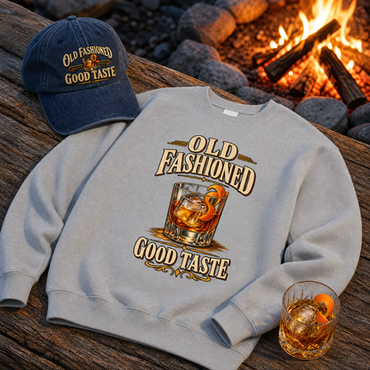 "Old Fashioned Good Taste" Vintage Sweatshirt