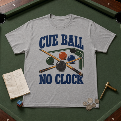 "Cue Ball No Clock" Vintage T-Shirt