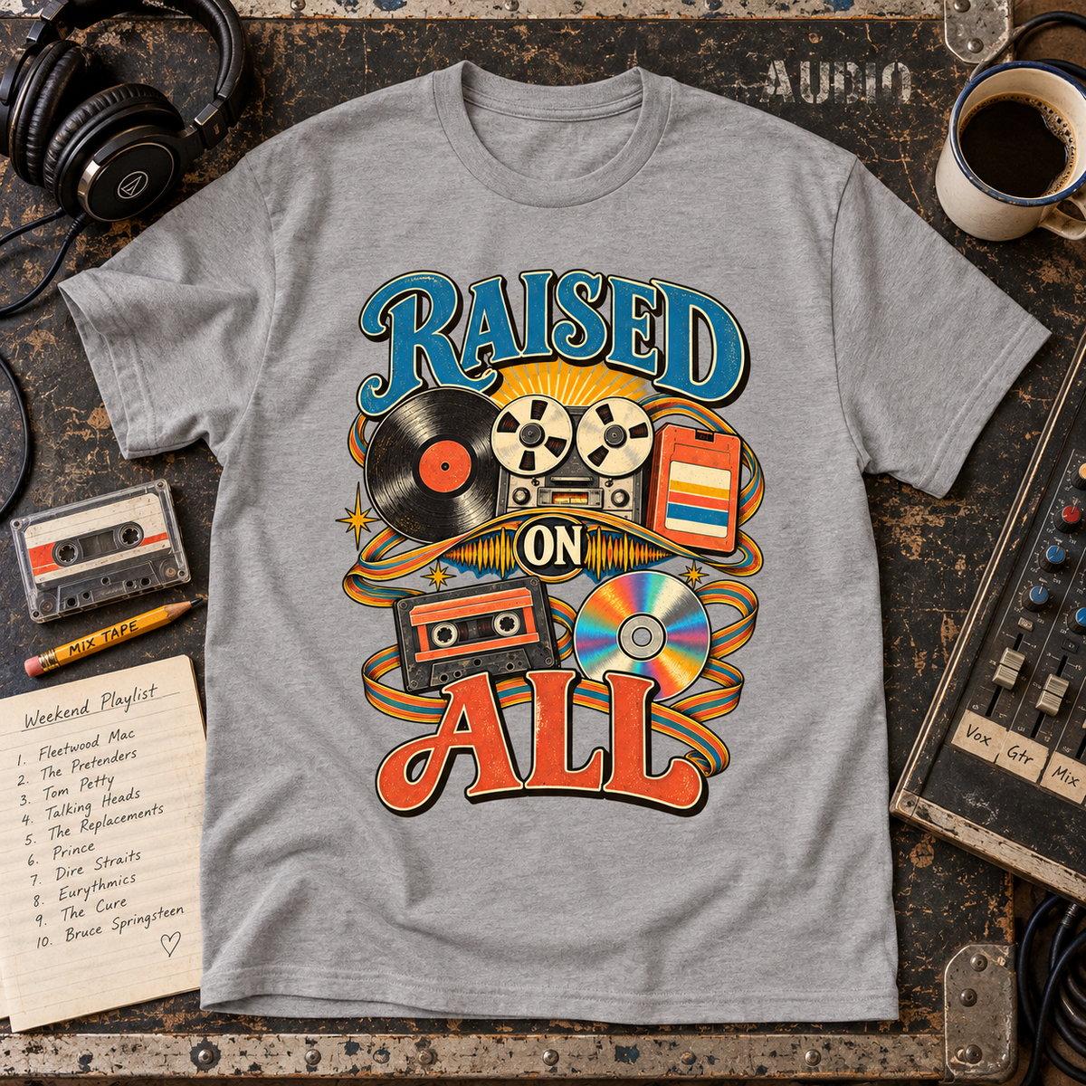 "Raised On All" Vintage T-Shirt